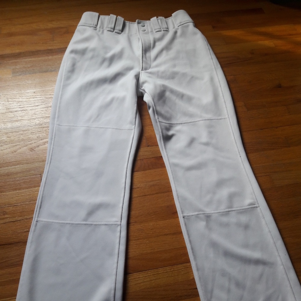 Mizuno mens baseball pants white